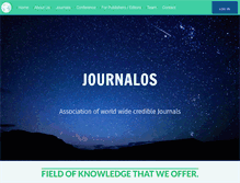 Tablet Screenshot of journalos.com